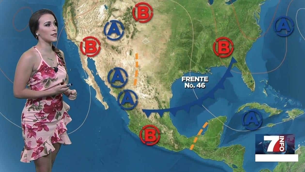 Cielo Parcialmente Cubierto Con Probabilidad De Lluvia