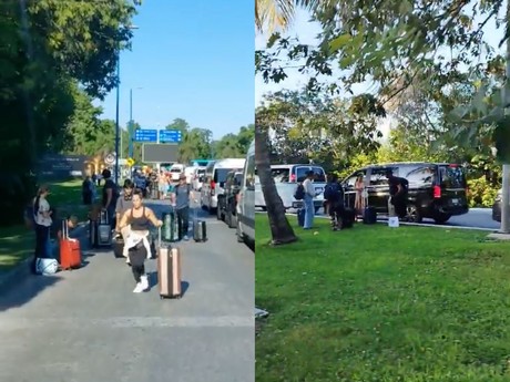 Qu Pasa En Canc N Turistas Sufren Largas Filas Y Extorsiones En