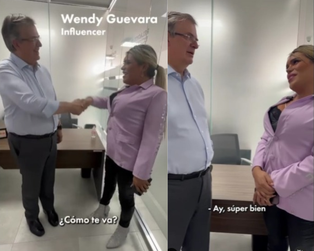 Video Entrevista Wendy Guevara De Las Perdidas A Marcelo Ebrard