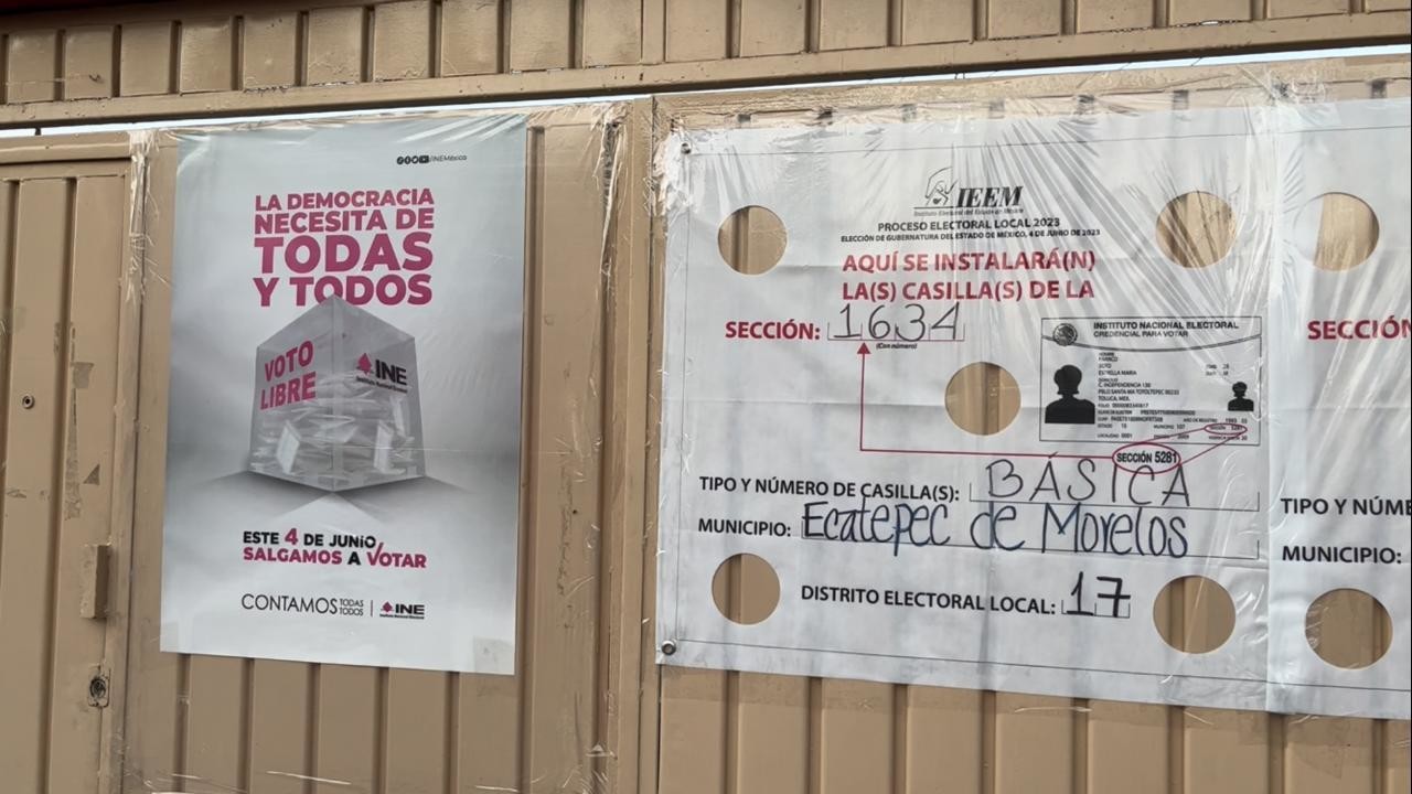 Abre Ecatepec jornada electoral en calma POSTA Nuevo León