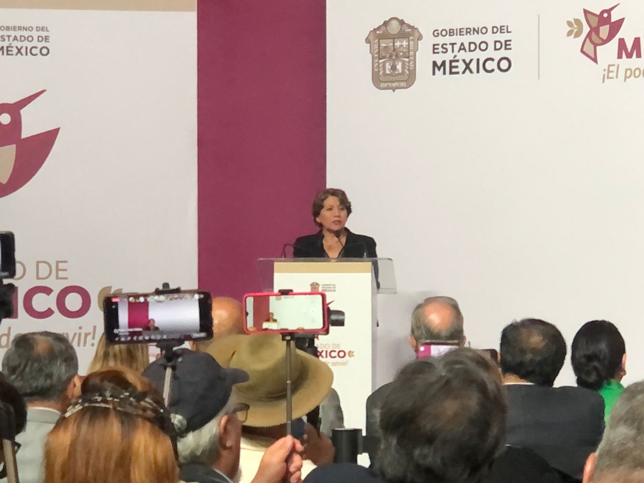 Tiene Delfina G Mez Primer Evento En Palacio De Gobierno Present Su