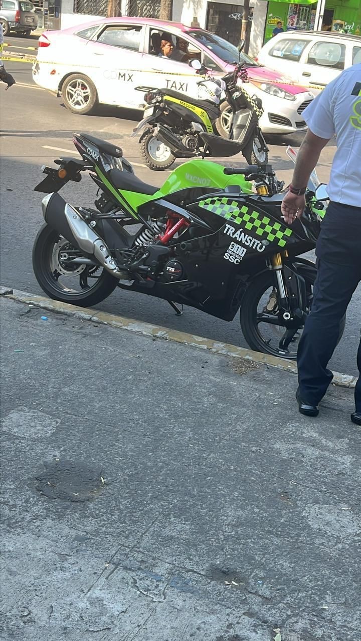 Muere Motociclista Al Derrapar Su Moto En Eje 1 Norte En La Venustiano