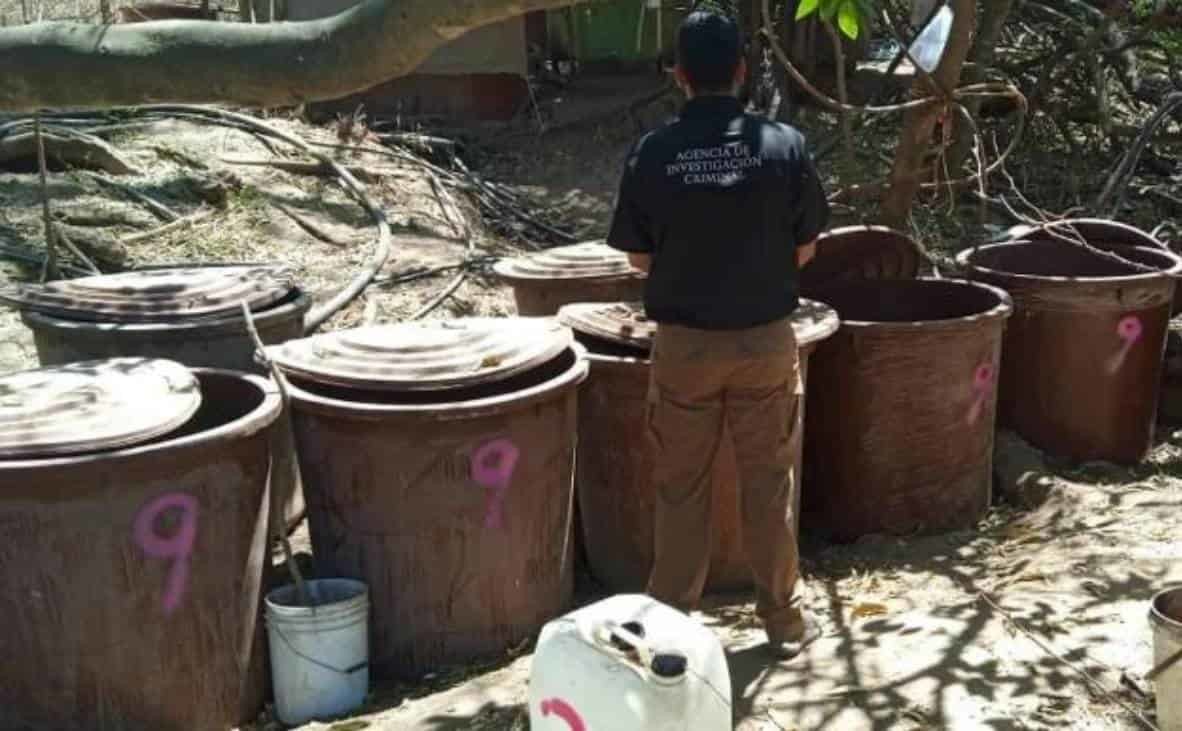 Desmantelan narcolaboratorio en Culiacán