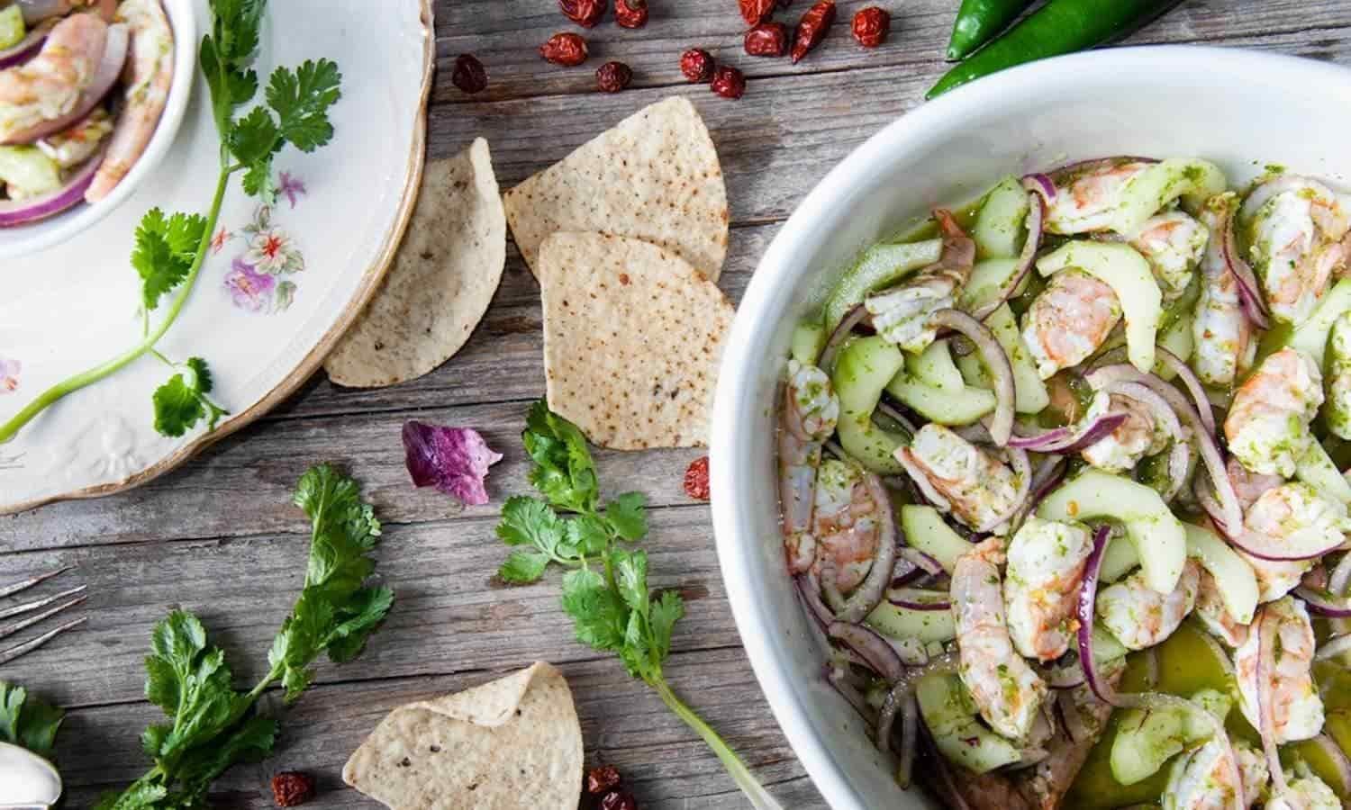 El aguachile, un platillo práctico y delicioso