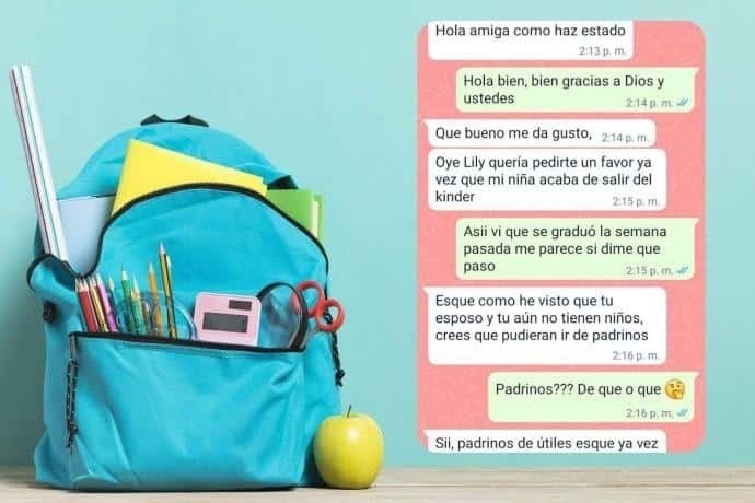 Nueva moda en Monterrey: ¡Padrinos de útiles escolares!