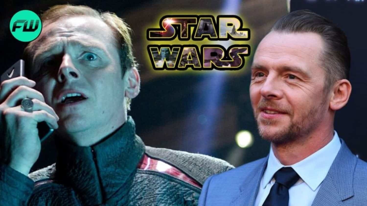 Simon Pegg afirma que fans de Star Wars son los más tóxicos