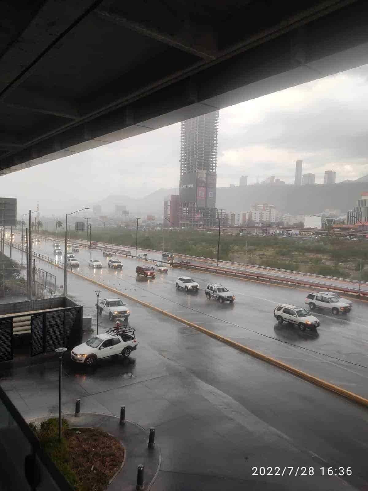 Ciclón tropical provocará chubascos en Nuevo León