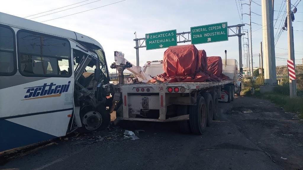 Registran accidente de transporte en carretera de Coahuila