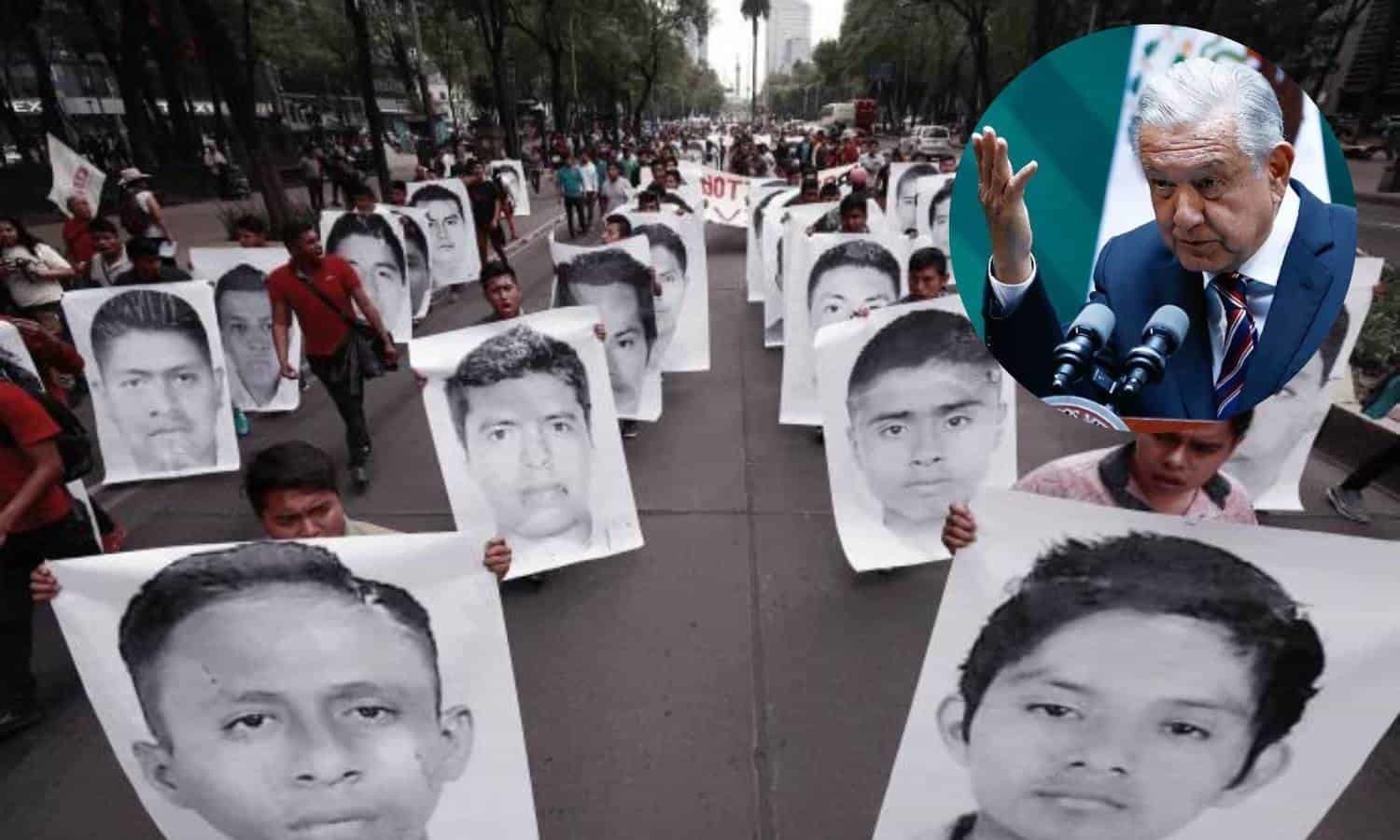 Afirma AMLO que caso de Ayotzinapa no esta cerrado