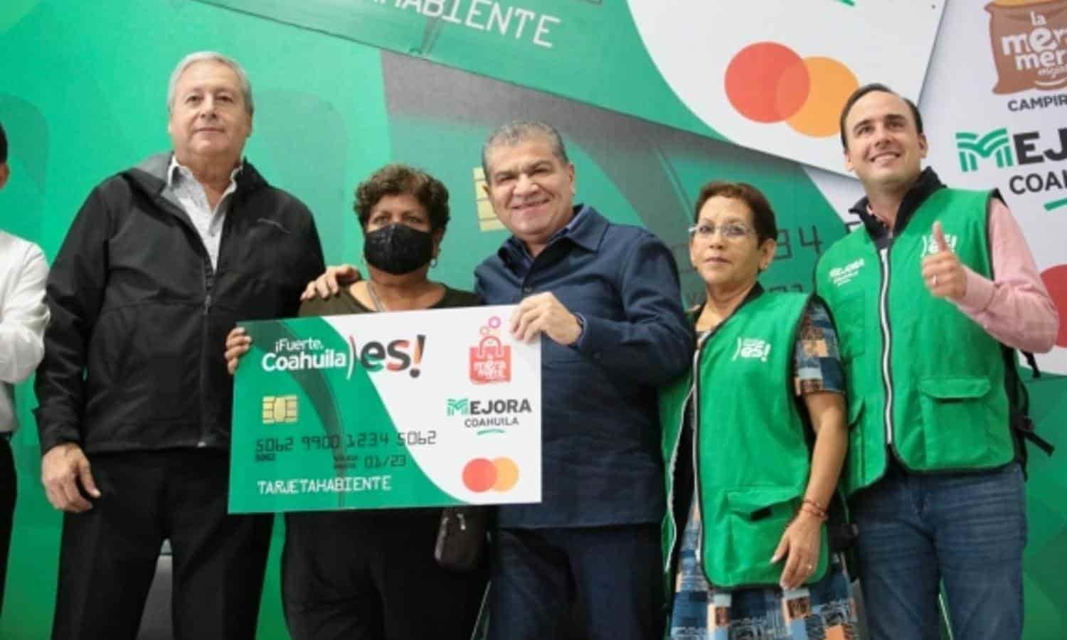 Coahuila presenta tarjeta La Mera Mera Mejorada