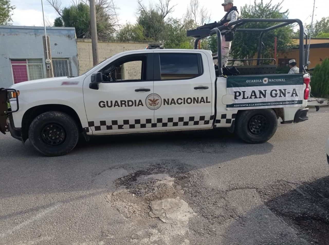 Guardia Nacional brinda apoyo tras inundaciones en Coahuila