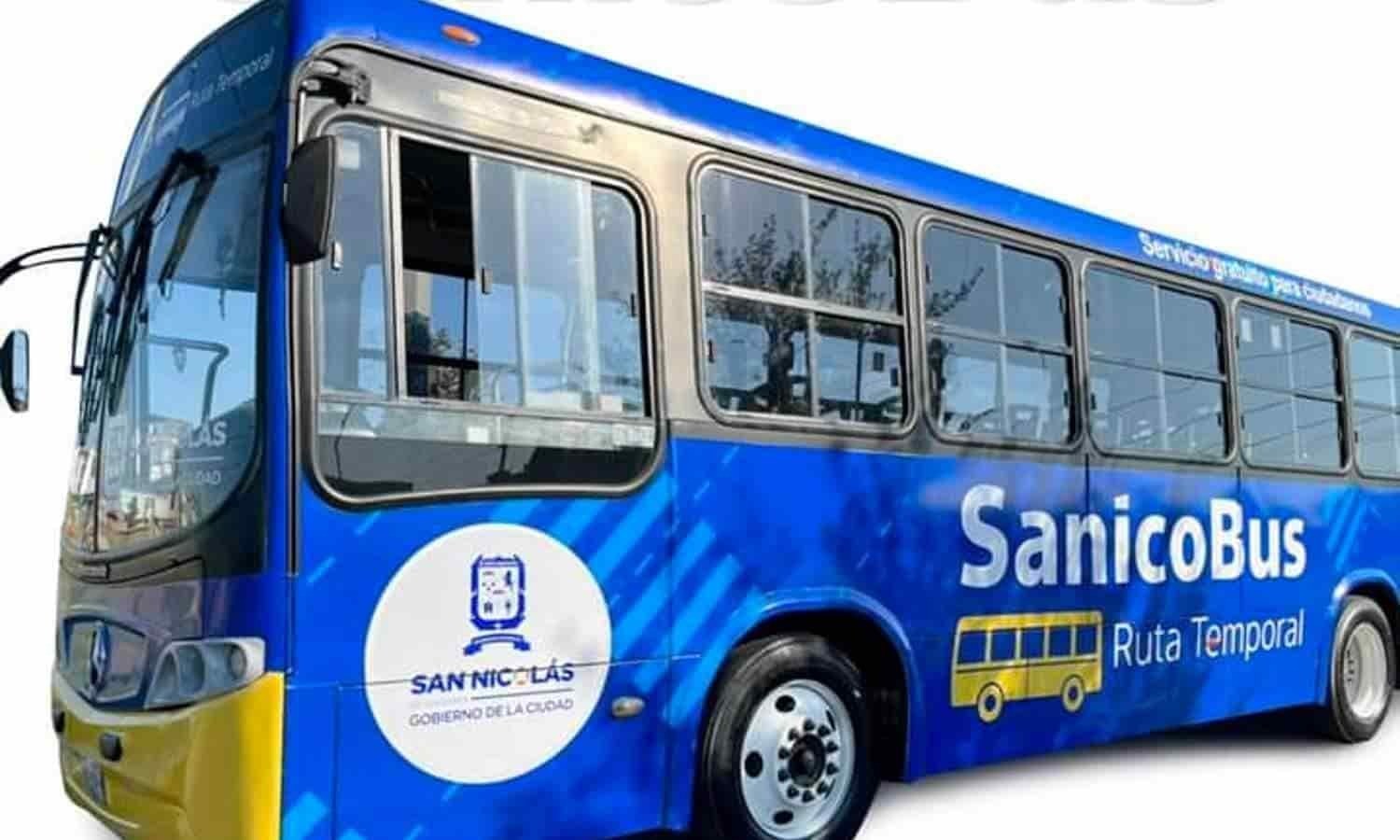 Conoce Sanico Bus: nueva ruta gratuita en San Nicolás
