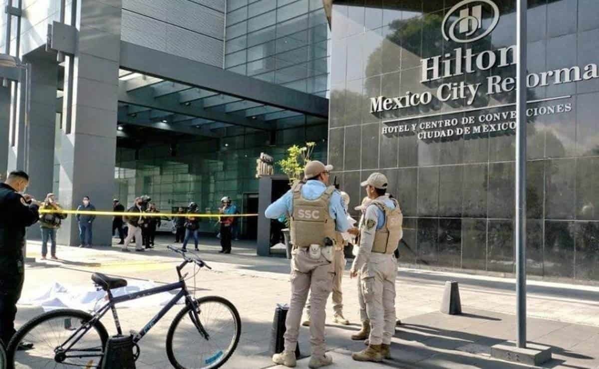 Reportan accidente en hotel de la Ciudad de México