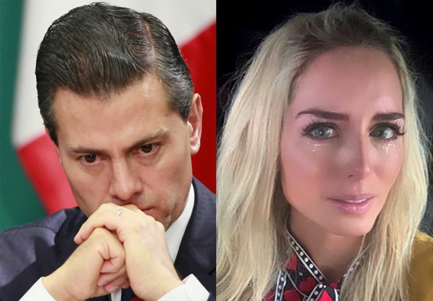Tania Ruiz termina con Peña Nieto? Publica imagen llorando como magdalena