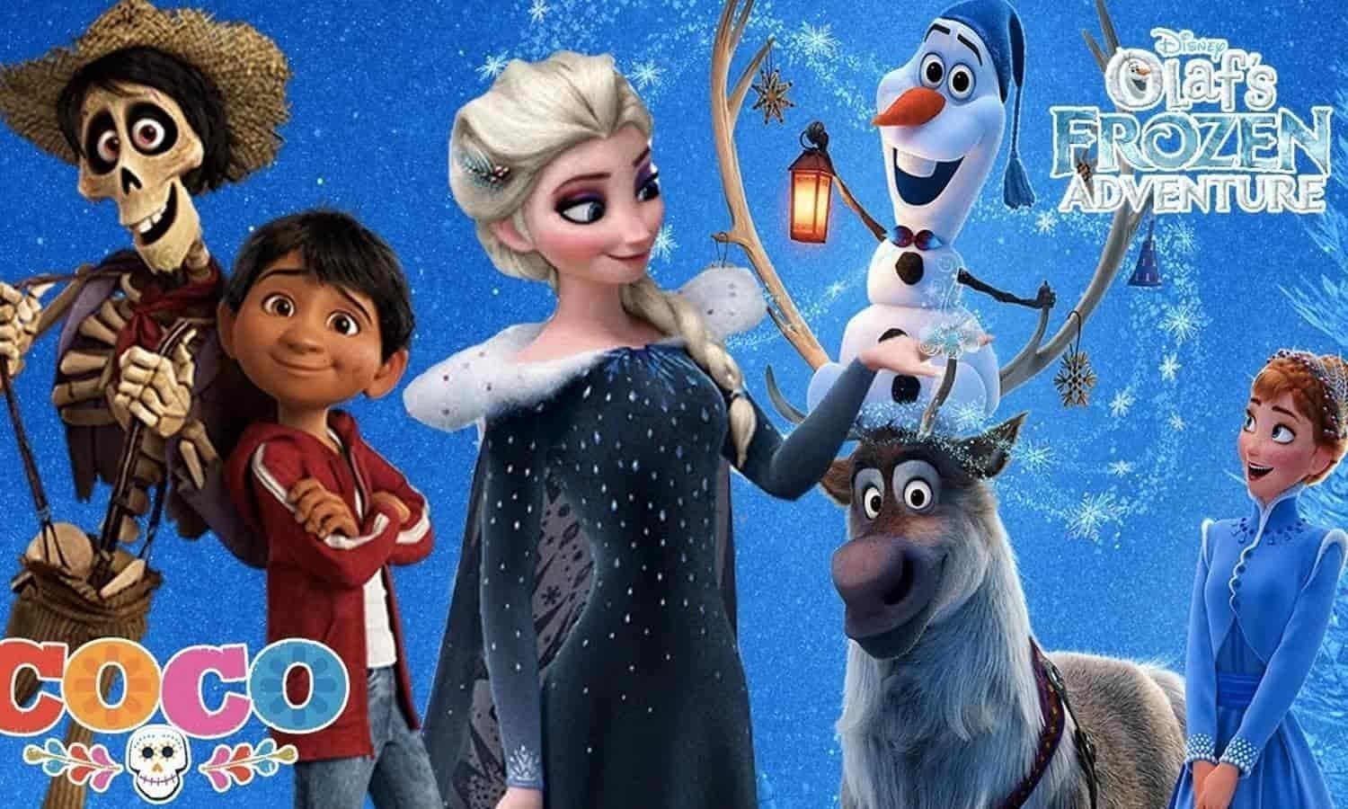 Coco y Frozen llegarán a parques de Disney