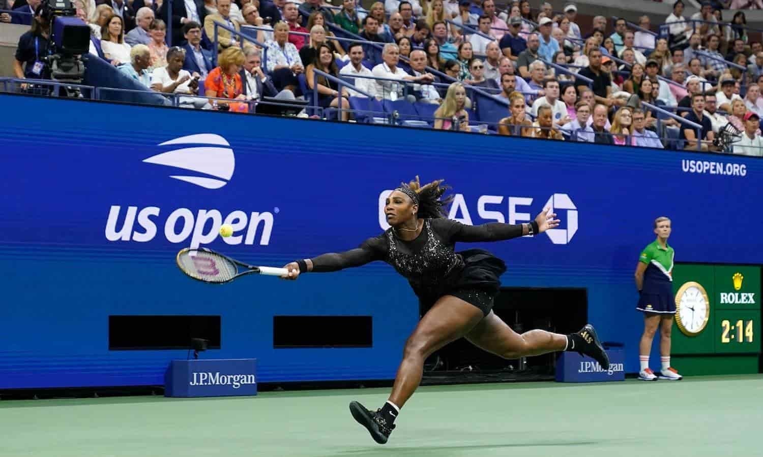 Serena Williams: Estás que te vas y te vas, y te vas...