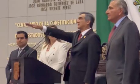 Protesta Américo Villarreal como gobernador de Tamaulipas
