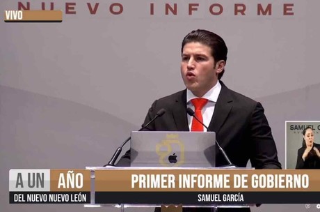 Samuel García resalta su combate a la corrupción