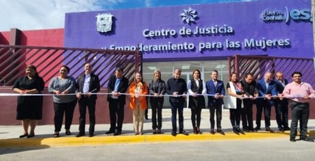 Inaugura MARS Centro de Justicia para las Mujeres