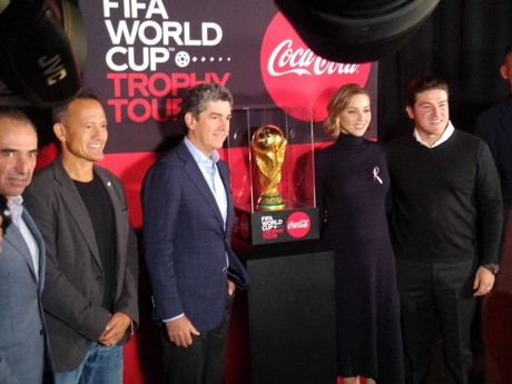 ¡Trofeo de la Copa Mundial ya está en Monterrey!
