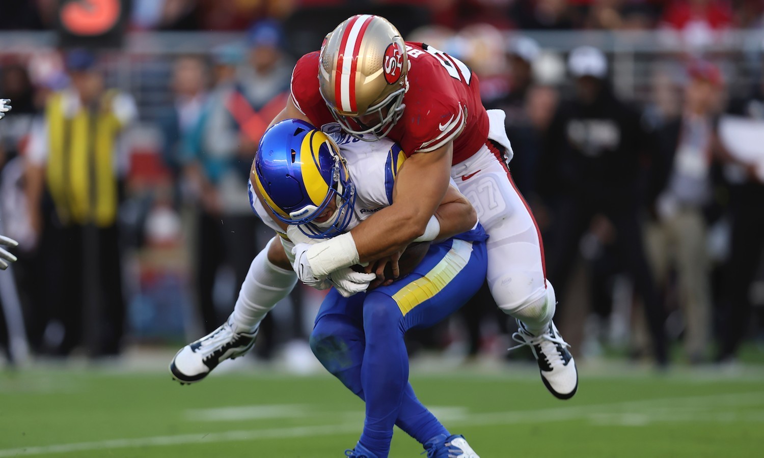 San Francisco anula al Campeón y aplasta a los Rams