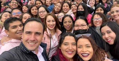 Organizan Lazo Rosa Ciudadano Gigante en Coahuila