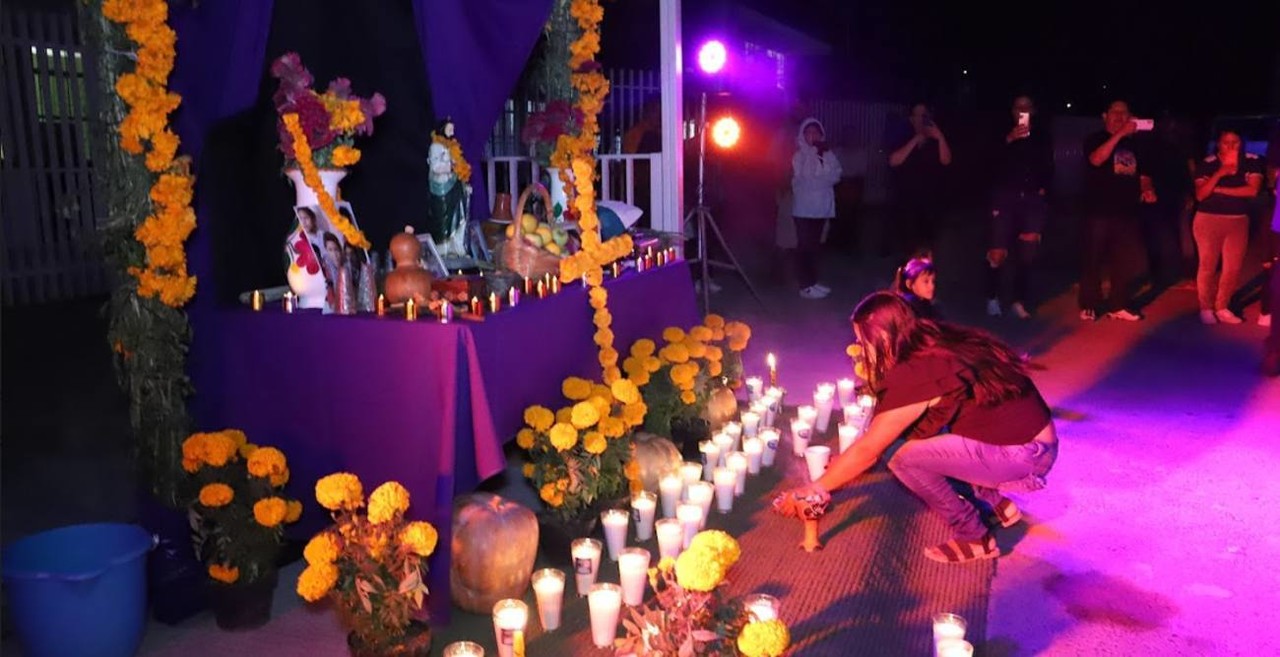 Comienzan festejos del Día de Muertos en García