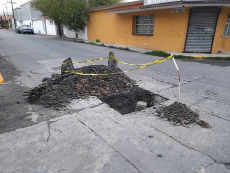 Reportan vecinos obra inconclusa en San Nicolás