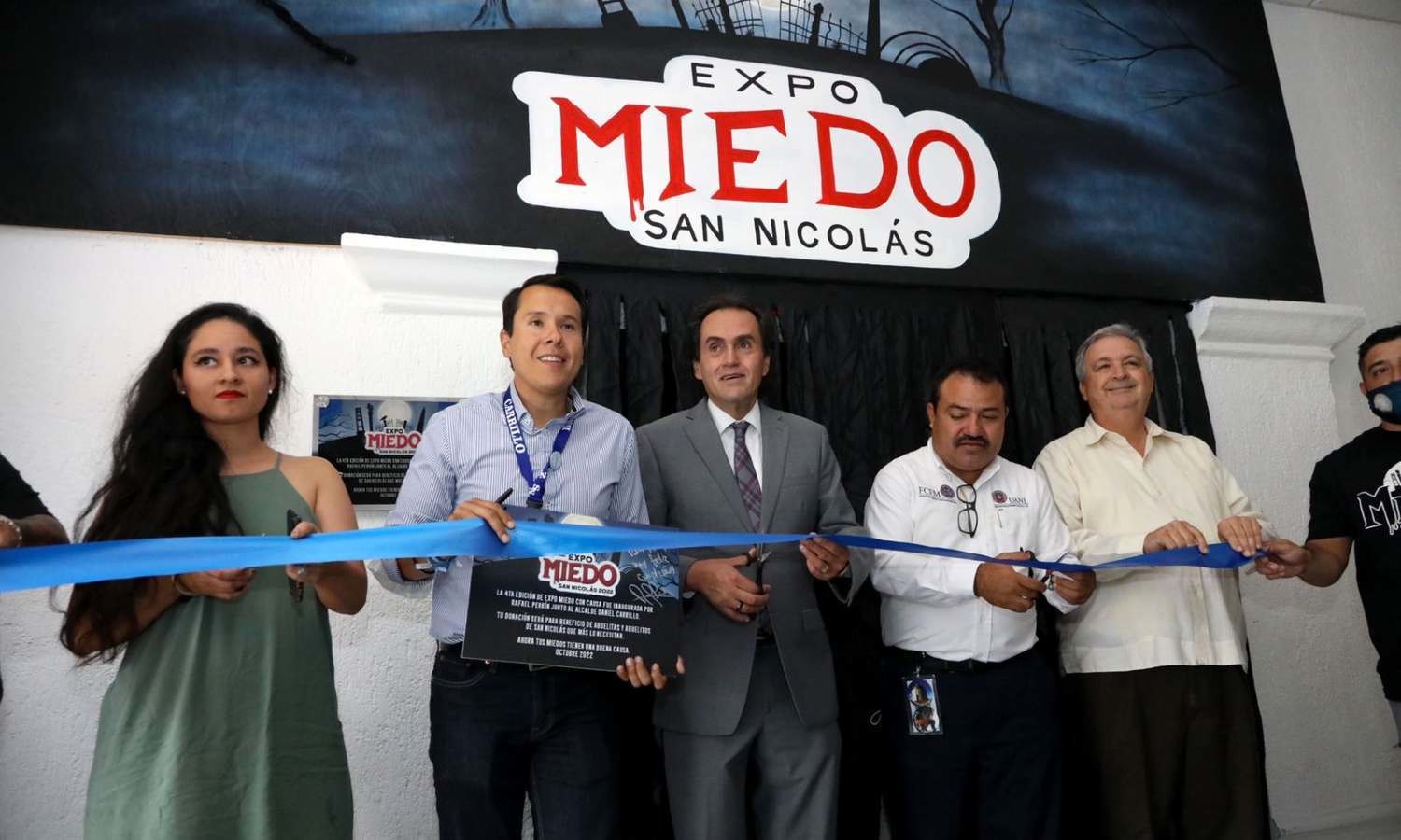 Inauguran Expo Miedo con Causa en San Nicolás