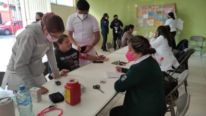 Realiza Coahuila brigada de salud en Saltillo