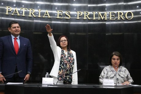 Comparece Leticia Ramírez ante el Senado de la República
