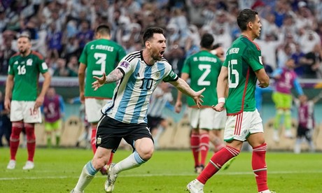 Cae México 2 a 0 contra Argentina en fase de grupos
