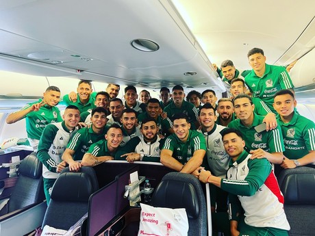 Selección Mexicana llega a Qatar; está lista para el Mundial