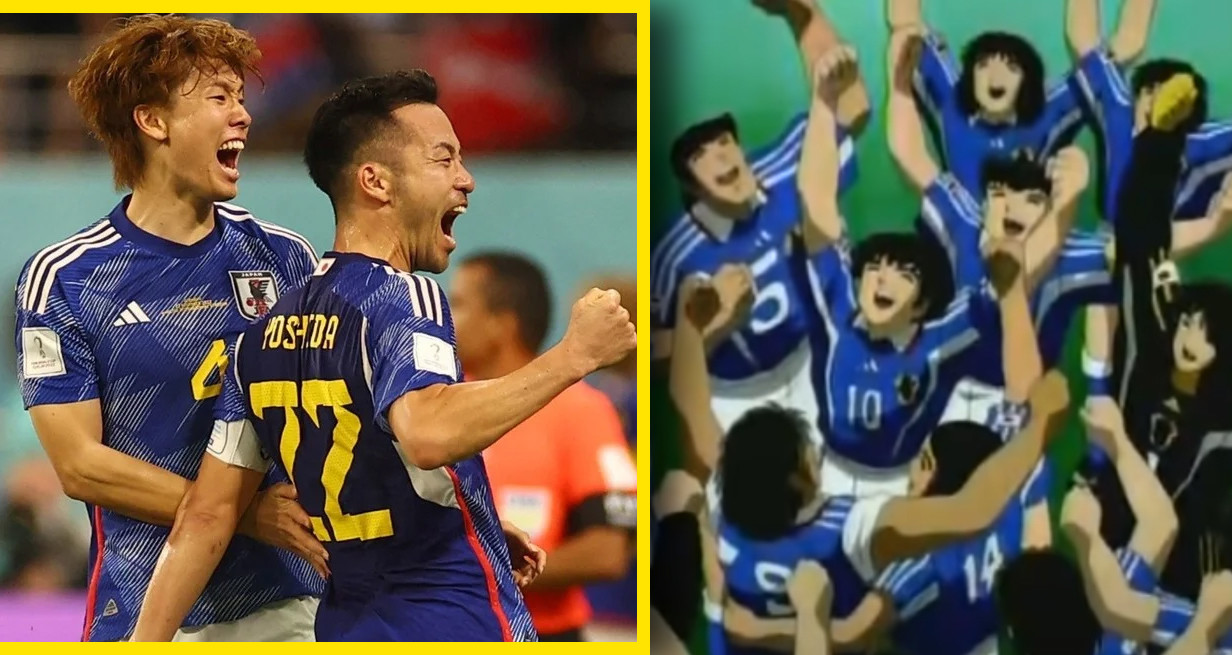 'Super Campeones' predijo que Japón le ganaría a Alemania
