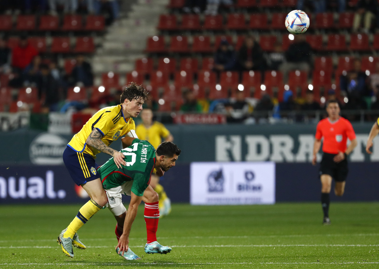 México cae ante Suecia en último ensayo antes de Mundial