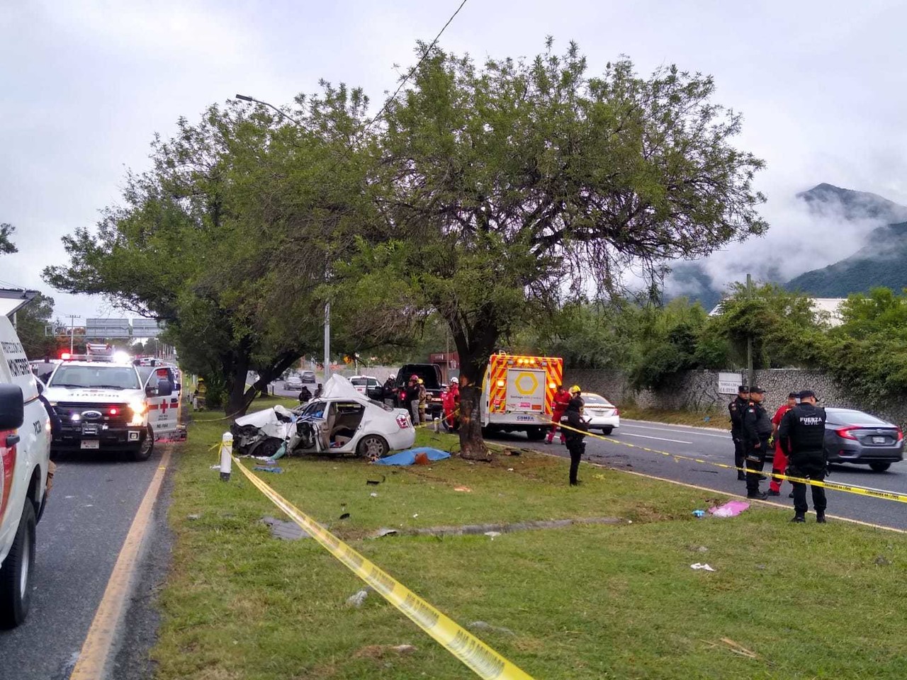 Accidente en Carretera Nacional deja tres muertos
