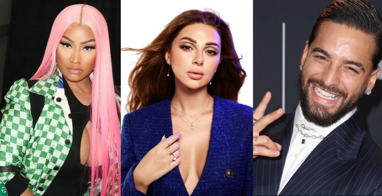 Maluma, Nicki Minaj y Myriam Fares sumaron talento en el tema Tukoh Taka, el himno de Qatar 2022 / Foto: Especial
