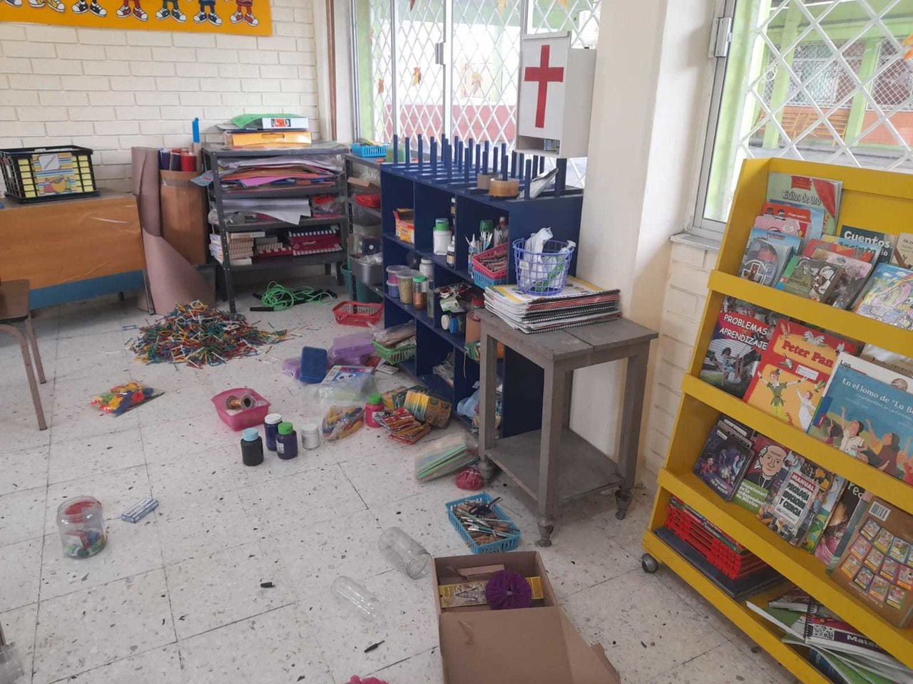 Reportan robo en jardín de niños en General Zuazua