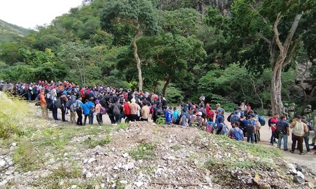 Rescatan a 368 migrantes abandonados en Chiapas