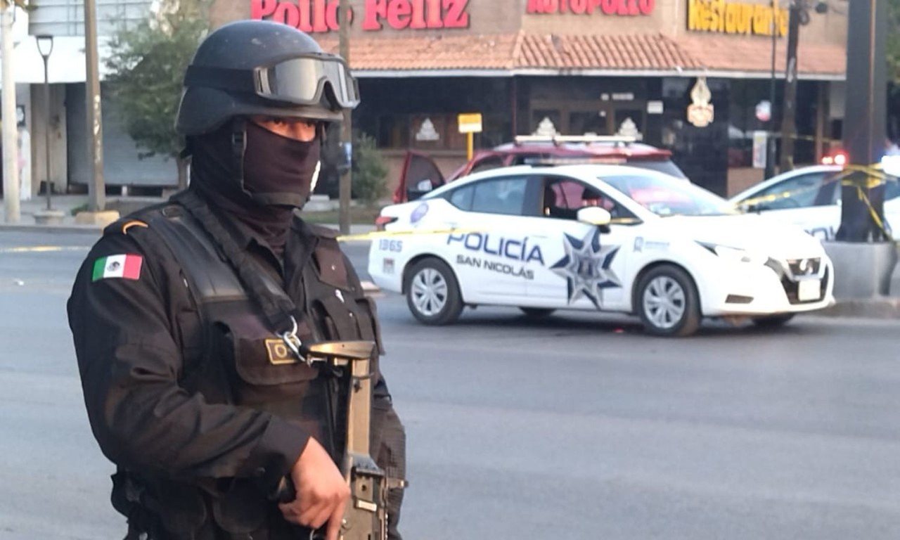 Moviliza a policías balacera en San Nicolás