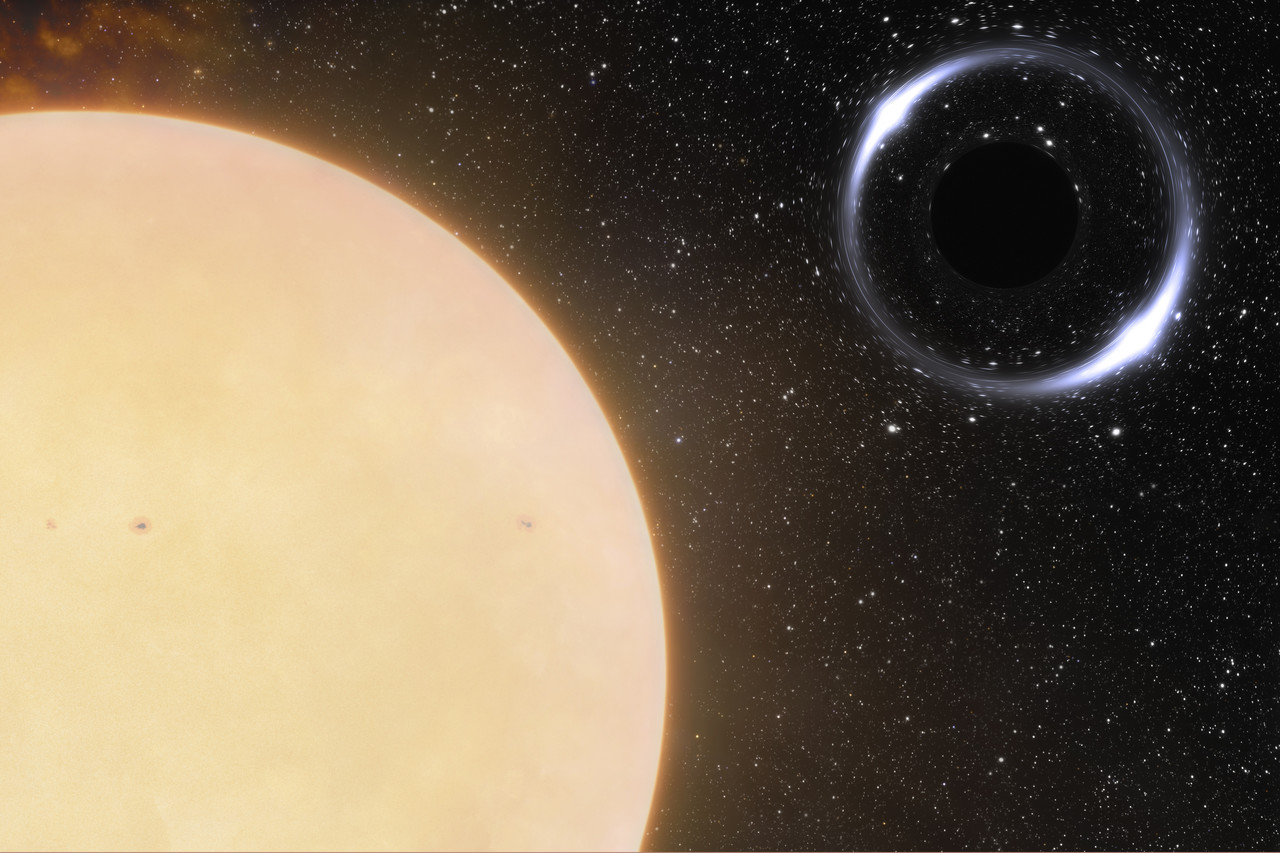Descubren el agujero negro conocido más cercano a la Tierra