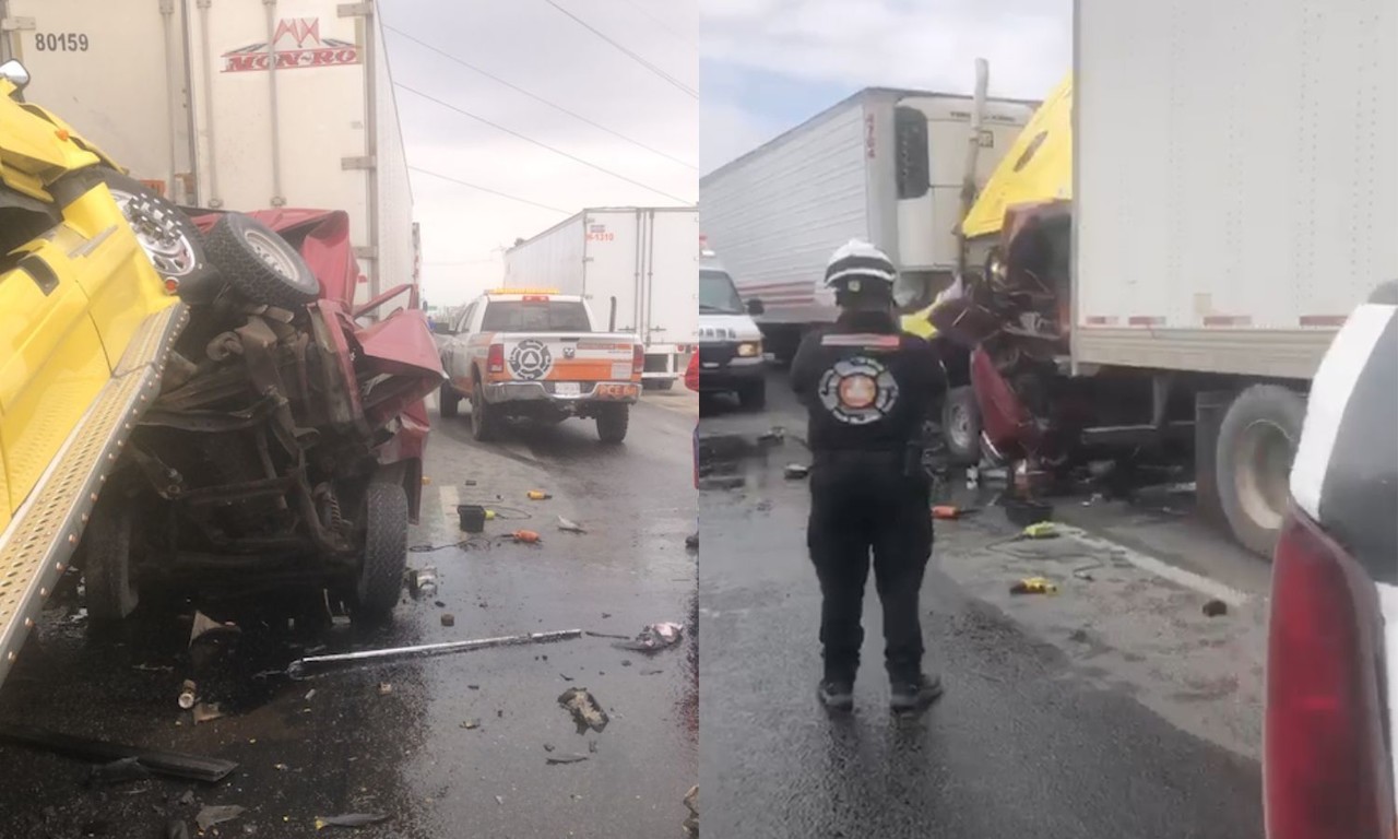 Conductor muere tras quedar prensado en su camioneta