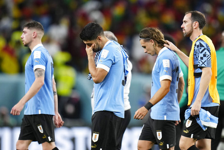 Se despide Uruguay de la Copa del Mundo, no pasó a octavos