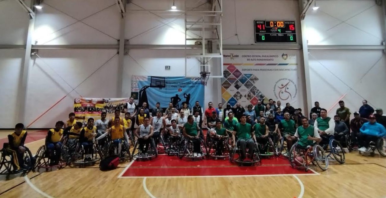 Culmina copa de basquetbol sobre silla de ruedas 2022