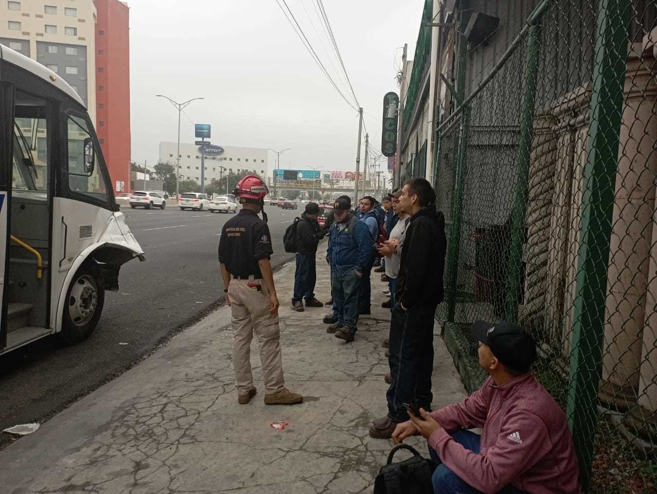 Registran accidente en Avenida Fidel Velázquez