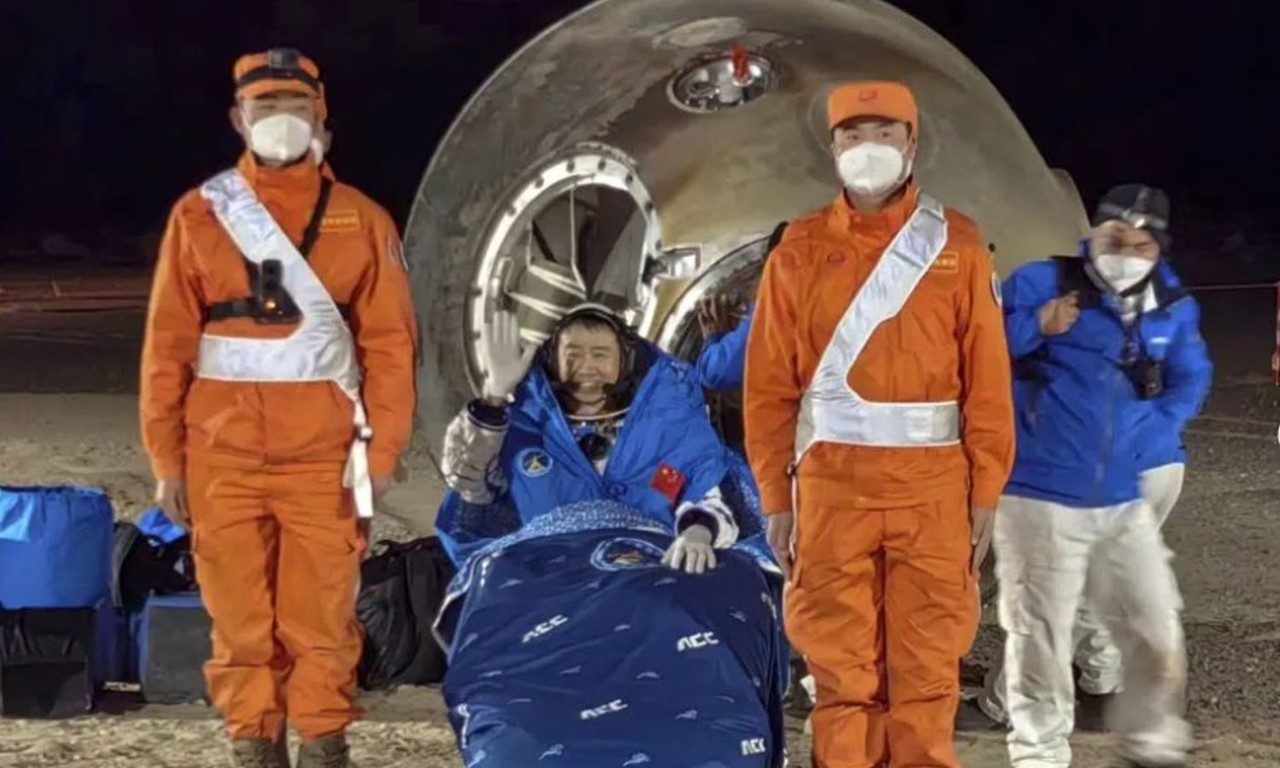 Astronautas chinos vuelven a casa después de 6 meses