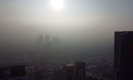 Emiten alerta ambiental por muy mala calidad del aire