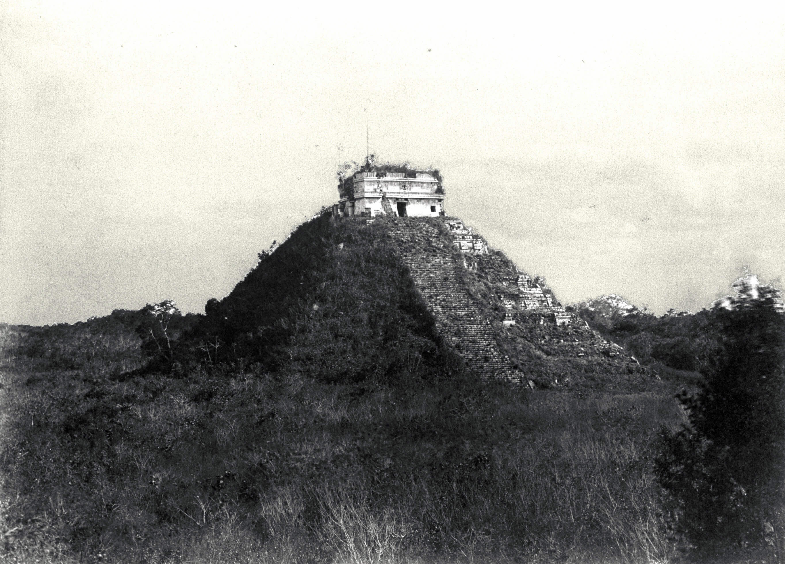 Chichén Itzá en 1892.