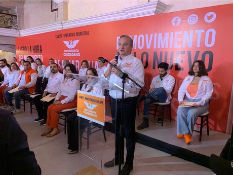Inaugura Movimiento Ciudadano la 'Casa Naranja' en Guadalupe