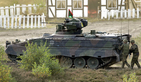 Suministrará Alemania 40 vehículos blindados a Ucrania